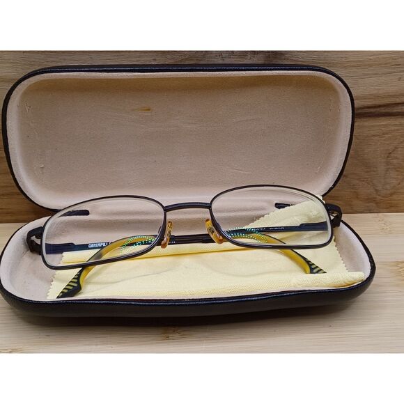 Caterpillar CAT CT-4010-014 Eyeglasses Rectangle Full Rim Frames - Picture 3 of 14